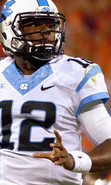 WATCH: UNC QB Williams shakes off pressure, delivers 71-yard TD pass